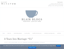 Tablet Screenshot of blairblogs.com